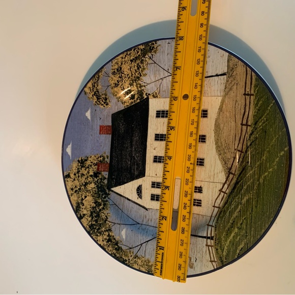 Home Sweet Home Warren Kimble Stoneware Salad/Dessert Plates, Set of 4 New NWT - Picture 8 of 9